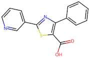 4-Phenyl-2-(pyridin-3-yl)thiazole-5-carboxylic acid