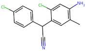 2-(4-Amino-2-chloro-5-methylphenyl)-2-(4-chlorophenyl)acetonitrile