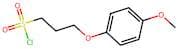 3-(4-Methoxyphenoxy)propane-1-sulfonyl chloride