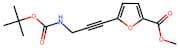 Methyl 5-(3-((tert-butoxycarbonyl)amino)prop-1-yn-1-yl)furan-2-carboxylate