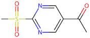 1-(2-(Methylsulfonyl)pyrimidin-5-yl)ethanone