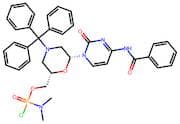((2S,6R)-6-(4-Benzamido-2-oxopyrimidin-1(2H)-yl)-4-tritylmorpholin-2-yl)methyl dimethylphosphorami…