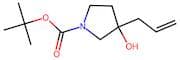 tert-Butyl 3-allyl-3-hydroxypyrrolidine-1-carboxylate
