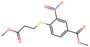 Methyl 4-[(3-methoxy-3-oxopropyl)sulfanyl]-3-nitrobenzoate