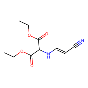 Diethyl 2-((2-cyanovinyl)amino)malonate
