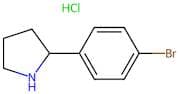 2-(4-Bromophenyl)pyrrolidine hydrochloride