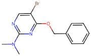 4-(Benzyloxy)-5-bromo-N,N-dimethylpyrimidin-2-amine