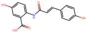 (E)-5-Hydroxy-2-(3-(4-hydroxyphenyl)acrylamido)benzoic acid