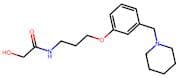 2-Hydroxy-N-(3-(3-(piperidin-1-ylmethyl)phenoxy)propyl)acetamide