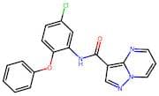 N-(5-Chloro-2-phenoxyphenyl)pyrazolo[1,5-a]pyrimidine-3-carboxamide