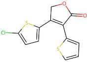 4-(5-Chlorothiophen-2-yl)-3-(thiophen-2-yl)-2,5-dihydrofuran-2-one