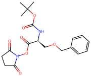(S)-2,5-Dioxopyrrolidin-1-yl 3-(benzyloxy)-2-((tert-butoxycarbonyl)amino)propanoate