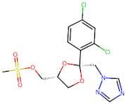 (cis-2-((1H-1,2,4-triazol-1-yl)methyl)-2-(2,4-dichlorophenyl)-1,3-dioxolan-4-yl)methyl methanesulf…