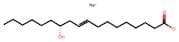 Sodium (R,Z)-12-hydroxyoctadec-9-enoate