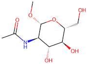 N-((2R,3R,4R,5S,6R)-4,5-Dihydroxy-6-(hydroxymethyl)-2-methoxytetrahydro-2H-pyran-3-yl)acetamide