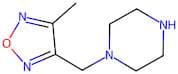 3-Methyl-4-(piperazin-1-ylmethyl)-1,2,5-oxadiazole