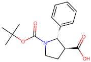 trans-1-(tert-Butoxycarbonyl)-2-phenylpyrrolidine-3-carboxylic acid