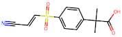 (E)-2-(4-((2-Cyanovinyl)sulfonyl)phenyl)-2-methylpropanoic acid