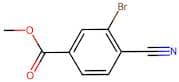 Methyl 3-bromo-4-cyanobenzoate