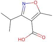 3-Isopropyl-5-methylisoxazole-4-carboxylic acid