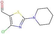 4-Chloro-2-(piperidin-1-yl)thiazole-5-carbaldehyde