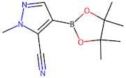1-Methyl-4-(4,4,5,5-tetramethyl-1,3,2-dioxaborolan-2-yl)-1H-pyrazole-5-carbonitrile