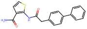2-(2-([1,1'-Biphenyl]-4-yl)acetamido)thiophene-3-carboxamide