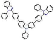 9-Phenyl-3,6-bis(4-(1-phenyl-1H-benzo[d]imidazol-2-yl)phenyl)-9H-carbazole