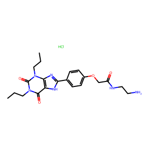 N-(2-Aminoethyl)-2-(4-(2,6-dioxo-1,3-dipropyl-2,3,6,7-tetrahydro-1H-purin-8-yl)phenoxy)acetamide h…