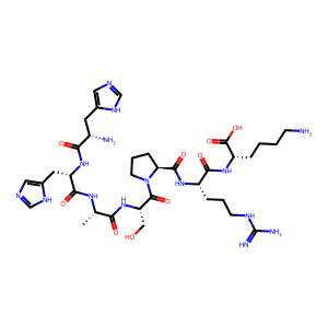 L-Histidyl-L-histidyl-L-alanyl-L-seryl-L-prolyl-L-arginyl-L-lysine