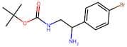 tert-Butyl (2-amino-2-(4-bromophenyl)ethyl)carbamate