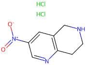 3-Nitro-5,6,7,8-tetrahydro-1,6-naphthyridine dihydrochloride