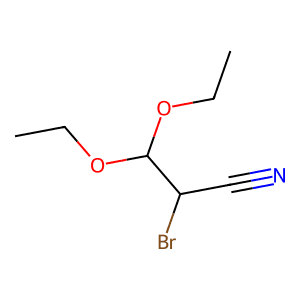 2-Bromo-3,3-diethoxypropanenitrile