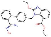 Ethyl 2-ethoxy-1-((2'-(N'-hydroxycarbamimidoyl)-[1,1'-biphenyl]-4-yl)methyl)-1H-benzo[d]imidazole-…