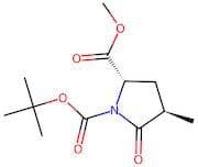 1-(tert-Butyl) 2-methyl (2S,4R)-4-methyl-5-oxopyrrolidine-1,2-dicarboxylate