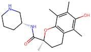 (S)-6-Hydroxy-2,5,7,8-tetramethyl-N-((R)-piperidin-3-yl)chromane-2-carboxamide