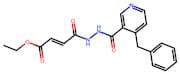 Ethyl (E)-4-(2-(4-benzylnicotinoyl)hydrazinyl)-4-oxobut-2-enoate