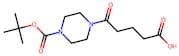 5-(4-(tert-Butoxycarbonyl)piperazin-1-yl)-5-oxopentanoic acid