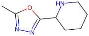 2-Methyl-5-(piperidin-2-yl)-1,3,4-oxadiazole