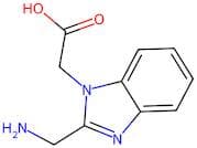 2-(2-(Aminomethyl)-1H-benzo[d]imidazol-1-yl)acetic acid
