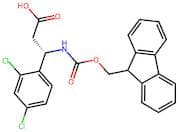 (S)-3-((((9H-Fluoren-9-yl)methoxy)carbonyl)amino)-3-(2,4-dichlorophenyl)propanoic acid