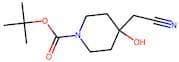 tert-Butyl 4-(cyanomethyl)-4-hydroxypiperidine-1-carboxylate