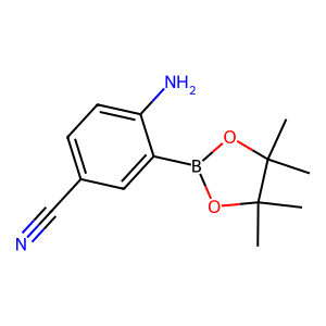 4-Amino-3-(4,4,5,5-tetramethyl-1,3,2-dioxaborolan-2-yl)benzonitrile
