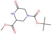 1-tert-Butyl 3-methyl 5-oxopiperazine-1,3-dicarboxylate