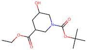 1-(tert-Butyl) 3-ethyl 5-hydroxypiperidine-1,3-dicarboxylate