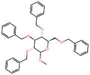 (2R,3R,4S,5R)-3,4,5-Tris(benzyloxy)-2-((benzyloxy)methyl)-6-methoxytetrahydro-2H-pyran