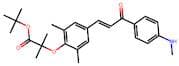 tert-Butyl 2-(2,6-dimethyl-4-(3-(4-(methylamino)phenyl)-3-oxoprop-1-en-1-yl)phenoxy)-2-methylpropa…
