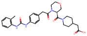 (S)-2-(1-(4-(2-(4-(3-(o-Tolyl)ureido)phenyl)acetyl)morpholine-3-carbonyl)piperidin-4-yl)acetic acid