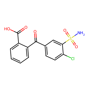 2-(4-Chloro-3-sulfamoylbenzoyl)benzoic acid