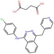 N-(4-Chlorophenyl)-4-(pyridin-4-ylmethyl)phthalazin-1-amine succinate